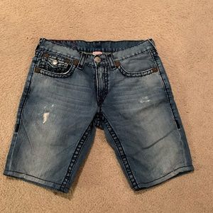 True Religion Jean Shorts Custom